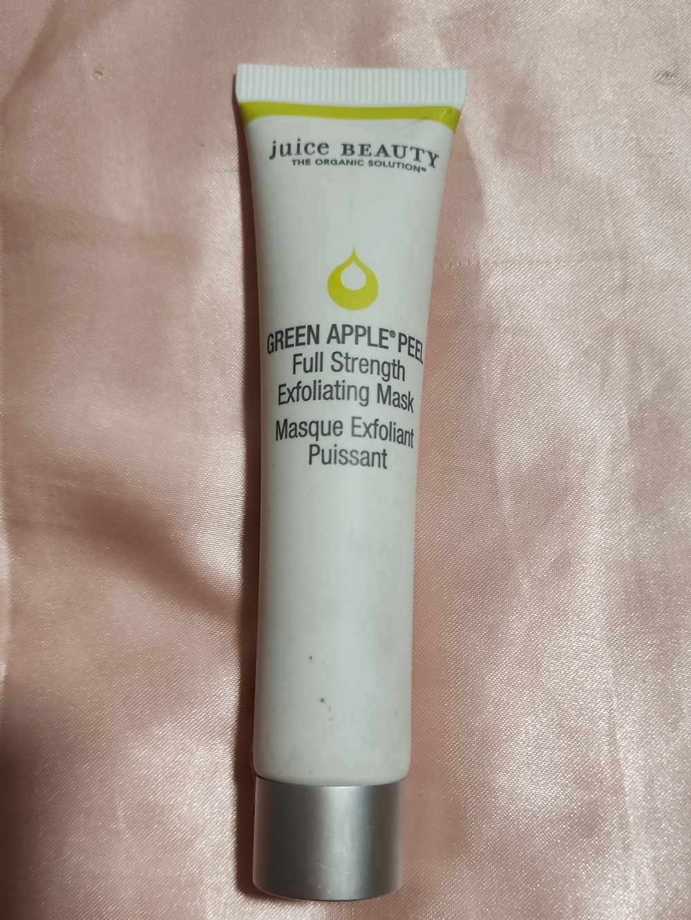 Juice Beauty White Tube with Green Accent Green Apple Peel Exfoliant